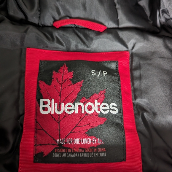 Blue notes red winter jacket - Picture 3 of 7